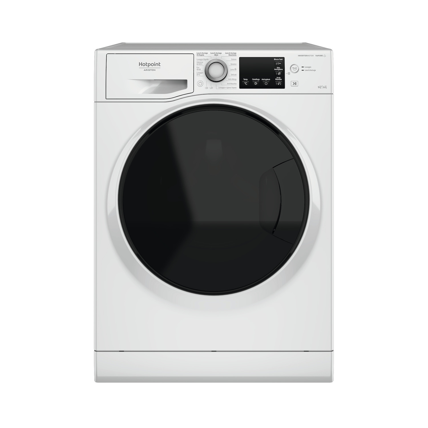 Hotpoint-Ariston Active Ndb 9636 Da It Lavasciuga Libera Installazione Caricamento Frontale Bianco D