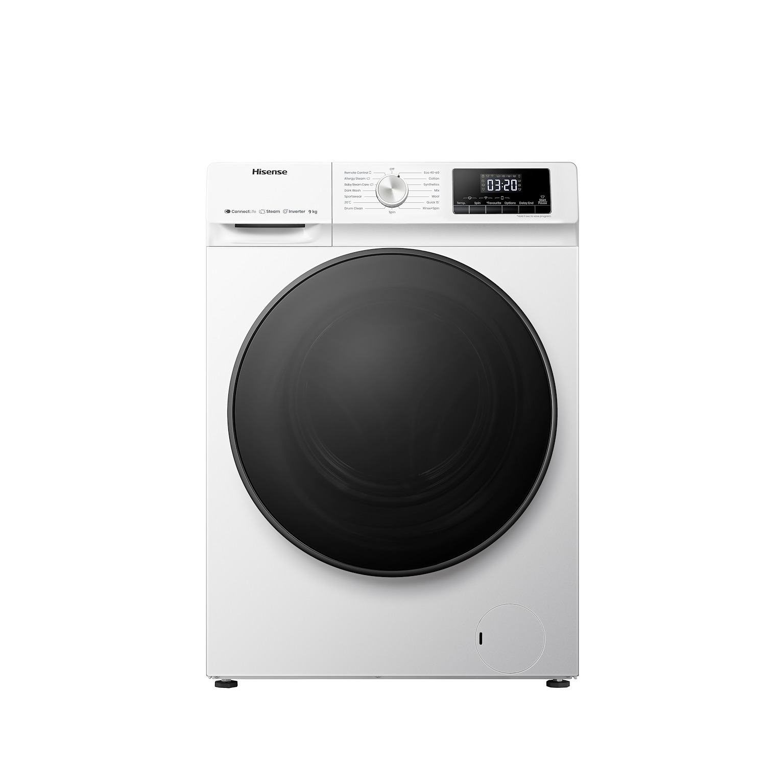 Hisense Lavatrice 9Kg Classe A - Darkerine Hisense Lavatrice 9Kg Classe A