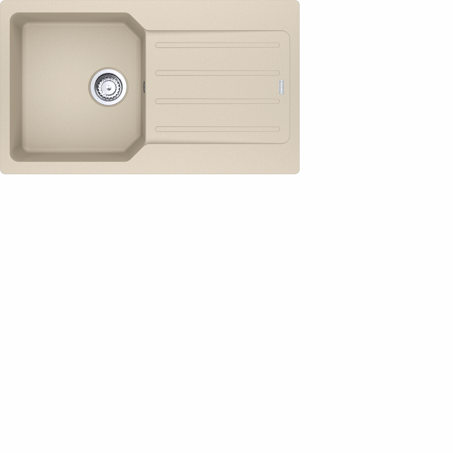 Franke Lavello 86Cm 1Vasca C/Gocc. City Avena