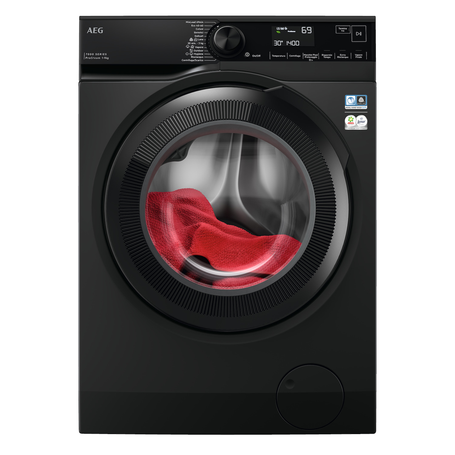 Aeg Lr7Black Serie 7000 Prosteam® Prosense
