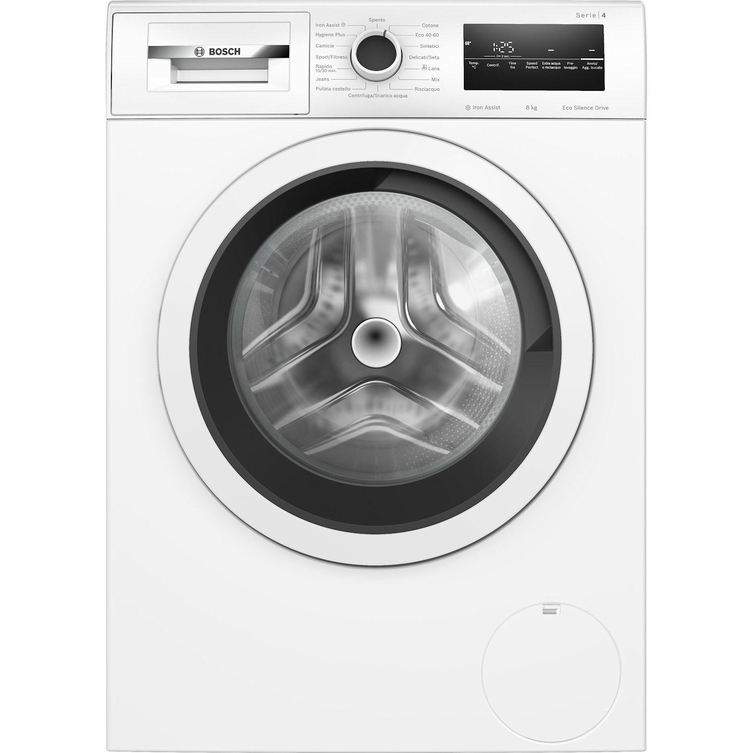 Bosch Wan24208Ii Serie 4 Lavatrice A Carica Frontale 8 Kg 1200 Rpm Classe A