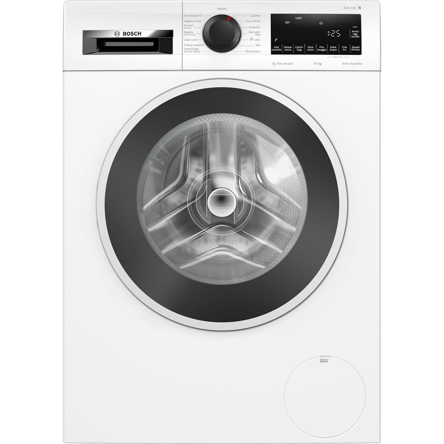 Bosch Wgg254Z8It Serie 6 Lavatrice A Carica Frontale 10 Kg 1400 Rpm Classe A