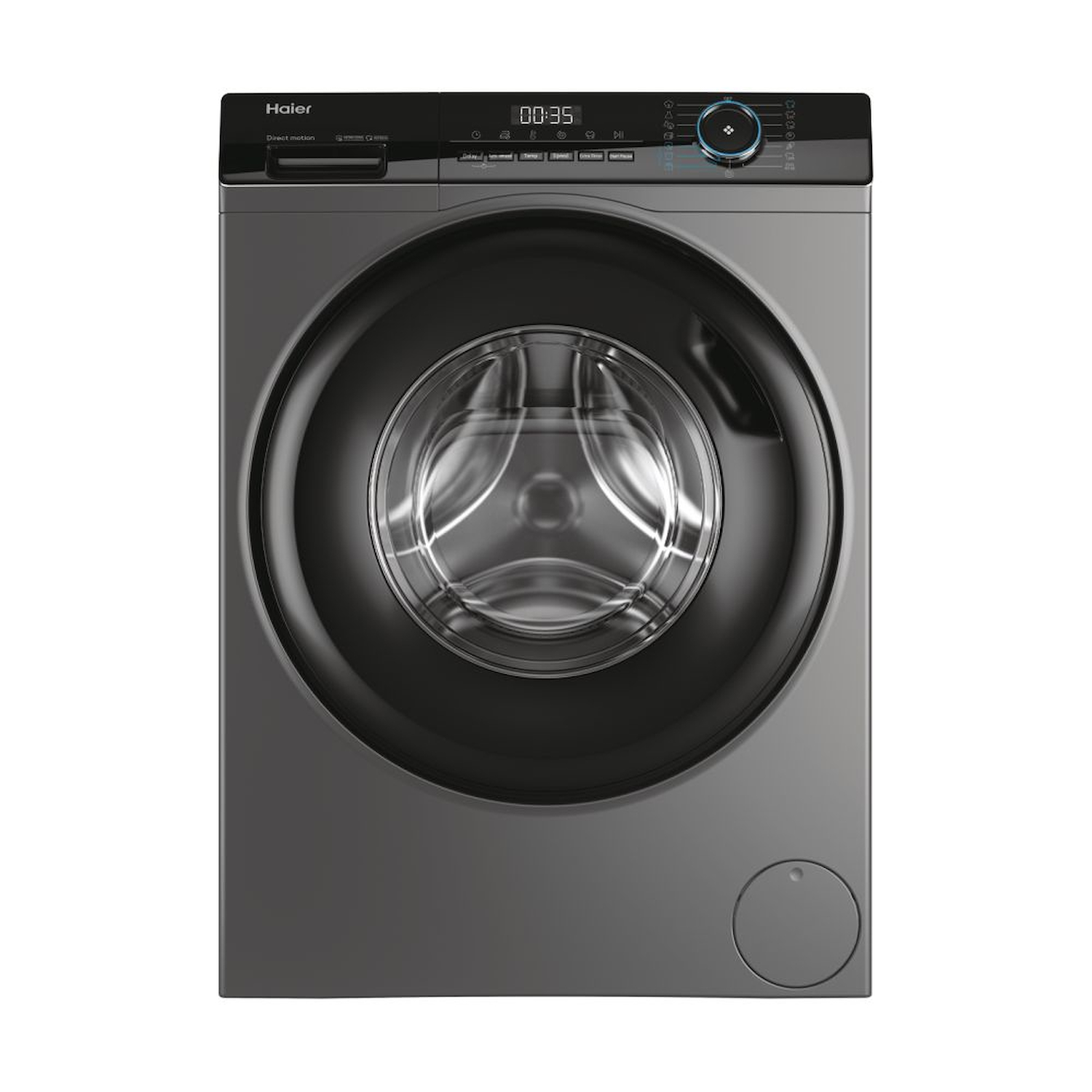 Haier I-Pro Series 3 Hw90-B14939S8 Lavatrice Caricamento Frontale 9 Kg 1400 Giri/Min Antracite - Darkerine Haier I-Pro Series 3 Hw90-B14939S8 Lavatrice Caricamento Frontale 9 Kg 1400 Giri/Min Antracite