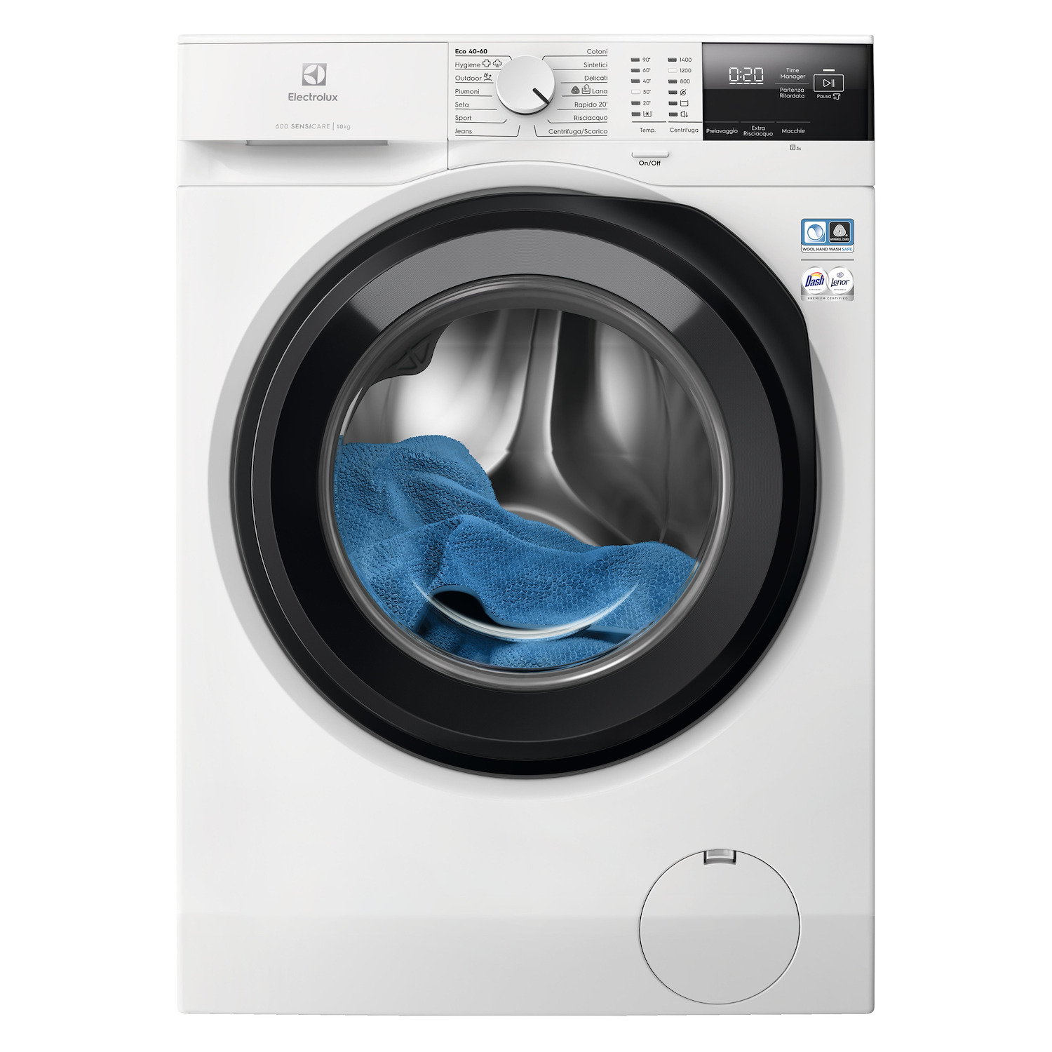 Electrolux Ew6Fbg210G Lavabiancheria Carica Frontale Serie 600 Sensicare 10Kg