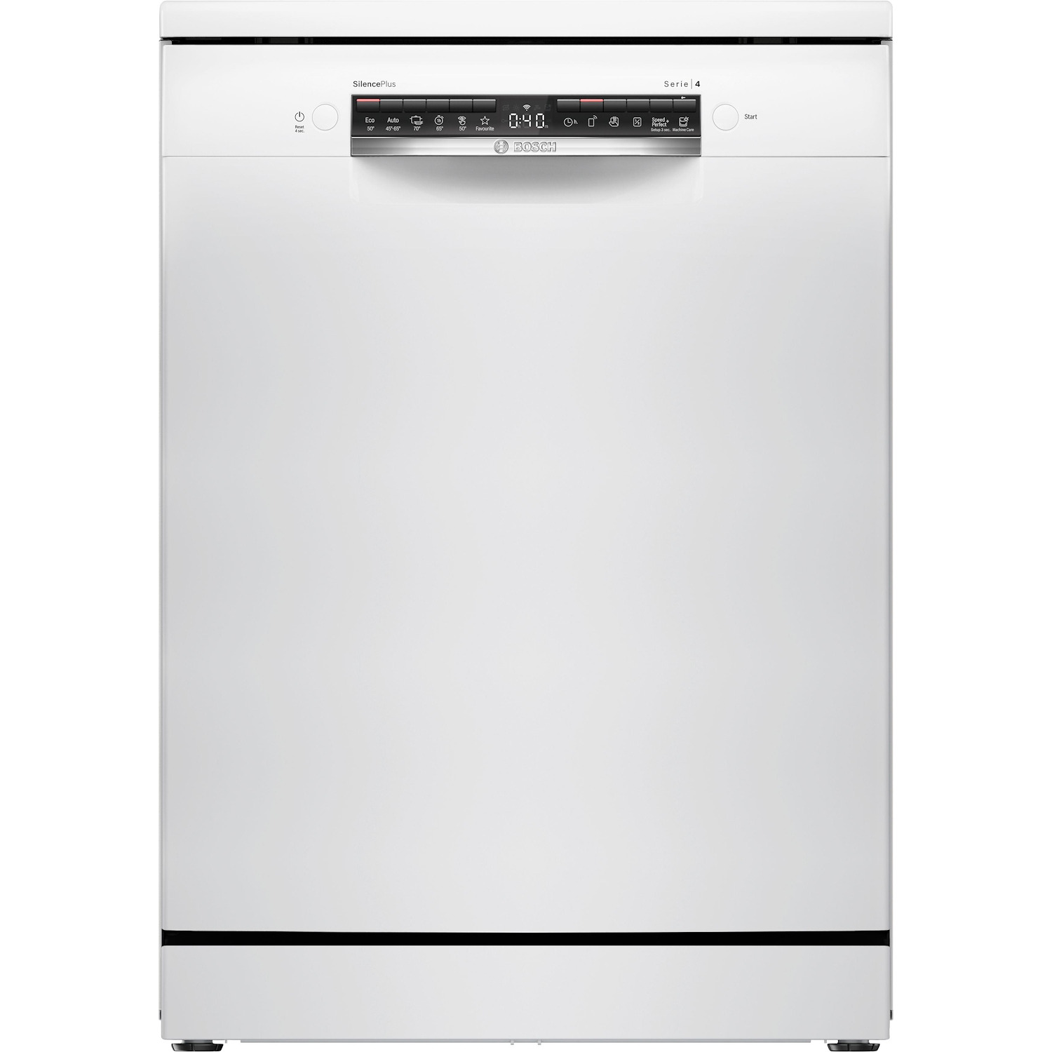 Bosch Sms4Evw08E Serie 4 Lavastoviglie Da Libera Installazione 60 Cm Bianco Classe B