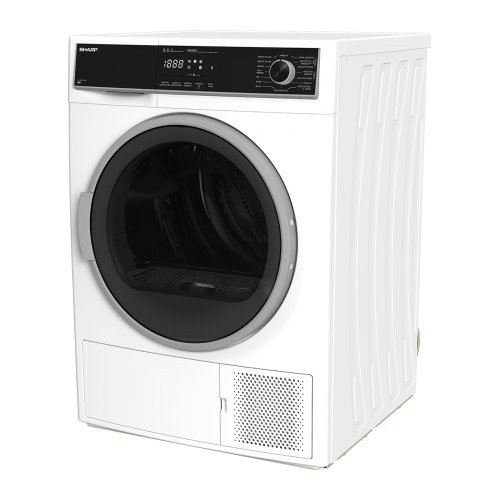 Sharp Asciugatrice 9kg Classe A++ KD-NHB9S7GW21 Apertura Destra Rumorosità 65dB