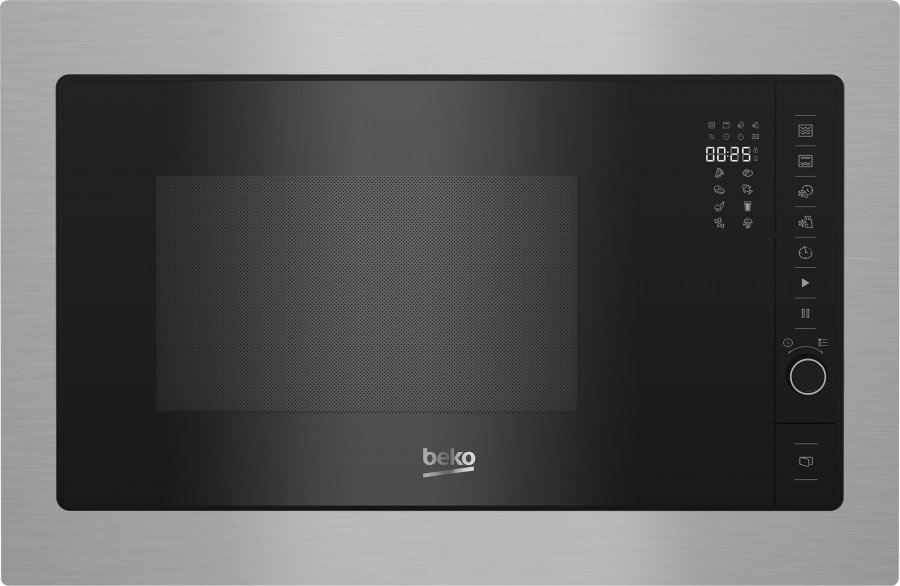Beko Microonde Incasso Grill 25L 900W Acciaio Inox