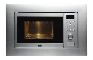Beko Microonde Incasso 17L 700W Funzione Scongelamento Auto Cottura Acciaio Inox