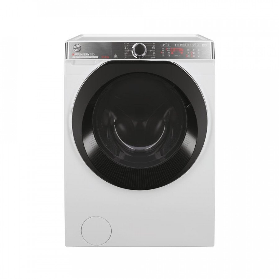 Hoover Lavasciuga H-WASH&DRY 550 14kg/9kg 1400RPM Bianco Nero Wi-Fi Inverter
