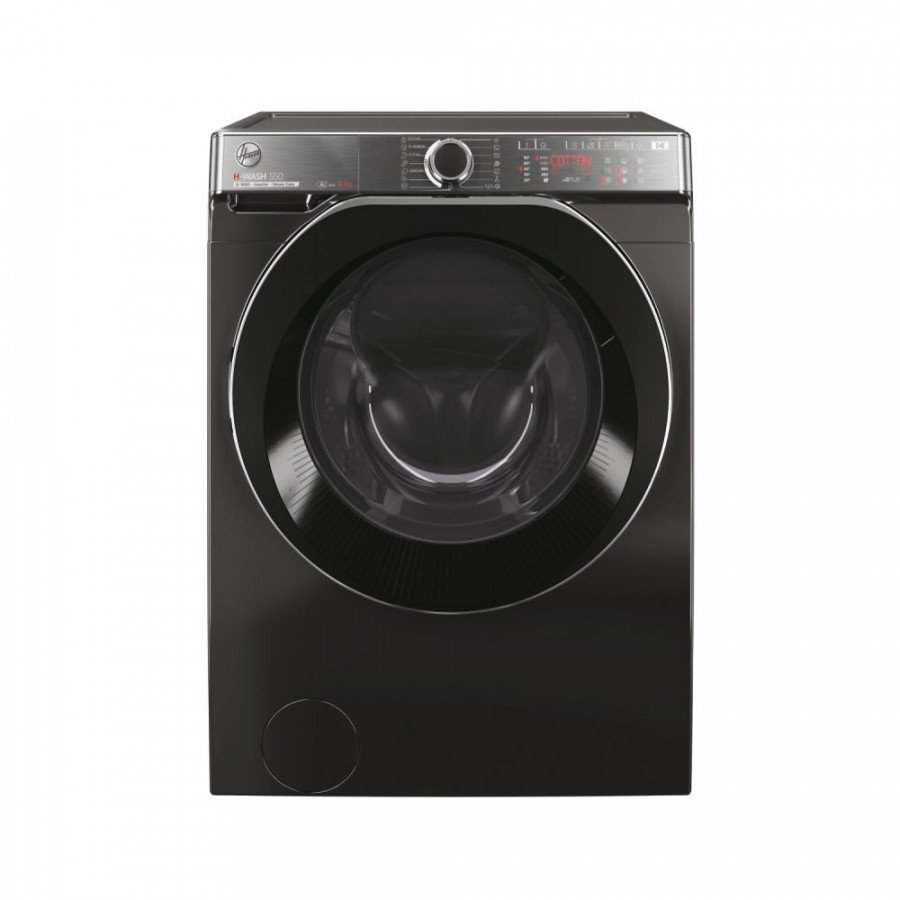 Hoover Lavatrice 8kg 1600 Giri Inverter Wi-Fi Bluetooth Nero Classe A