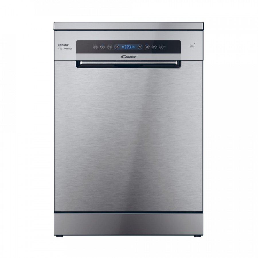 Candy Lavastoviglie Libera Installazione 16 Coperti Acciaio Inox Wi-Fi e Bluetooth