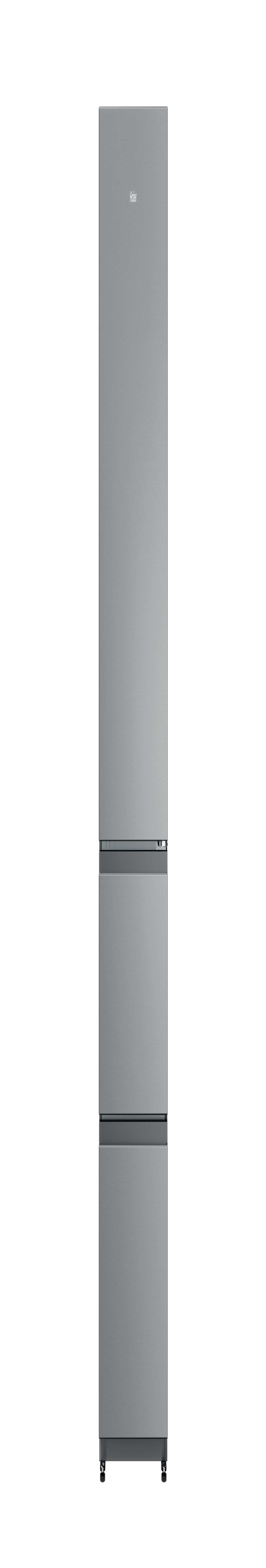 Haier Frigorifero Combinato No Frost 303L Acciaio Inox Classe Energetica E