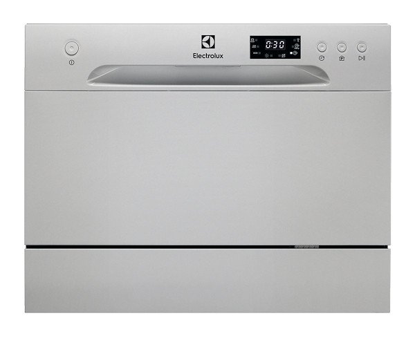 Electrolux Lavastoviglie Compatta 6 Coperti 55cm Argentata 44cm di Altezza