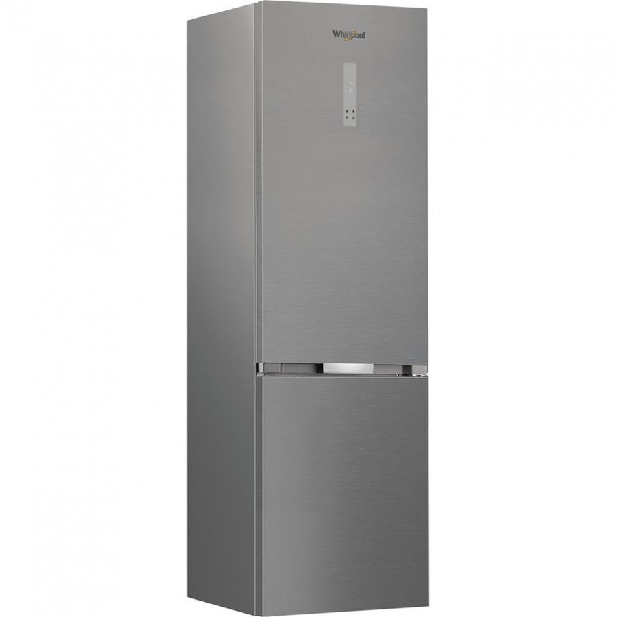 Whirlpool Frigorifero Combinato No Frost 355L Acciaio Inox Classe B Pearl Inox