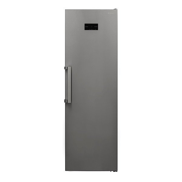 Sharp Congelatore Verticale Inox Classe A++ Libera Installazione Sbrinamento Automatico