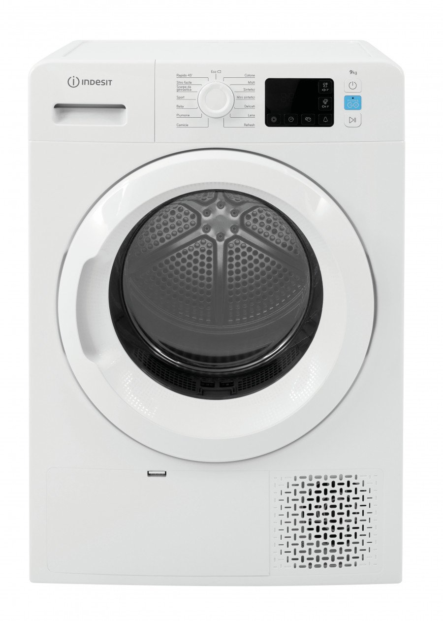 Indesit Asciugatrice Pompa di Calore 9kg A++ Bianco Caricamento Frontale