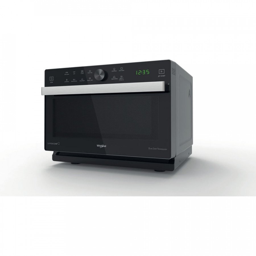 Whirlpool Microonde Combinato 33L Grill Infrarossi Argento Inossidabile 900W