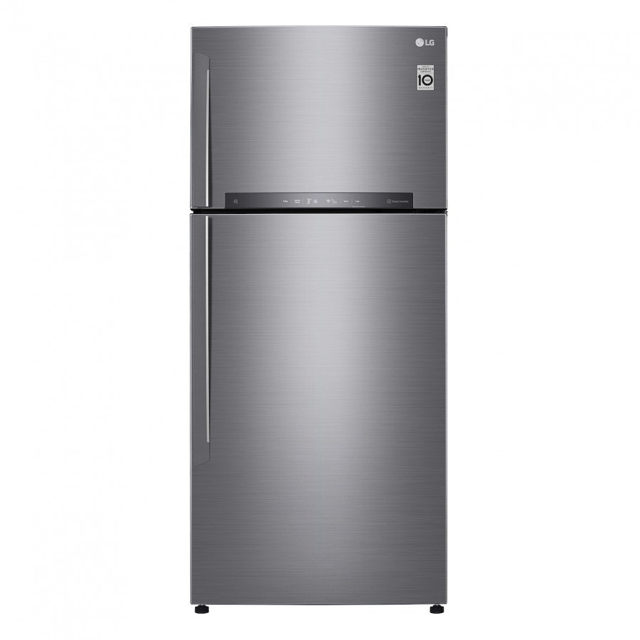 LG Frigorifero Combinato No Frost 506L WiFi Inverter Platinum Silver