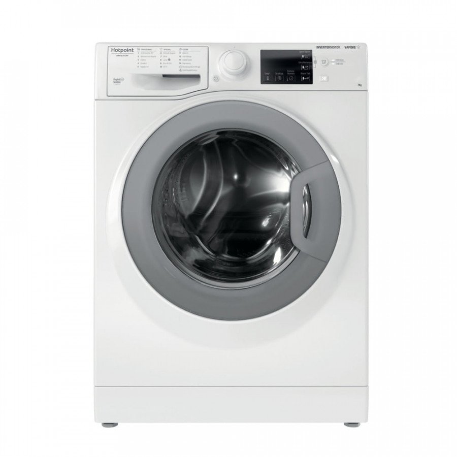 Hotpoint Ariston Lavatrice Carica Frontale 7kg 1200 Giri Inverter Bianco Argento