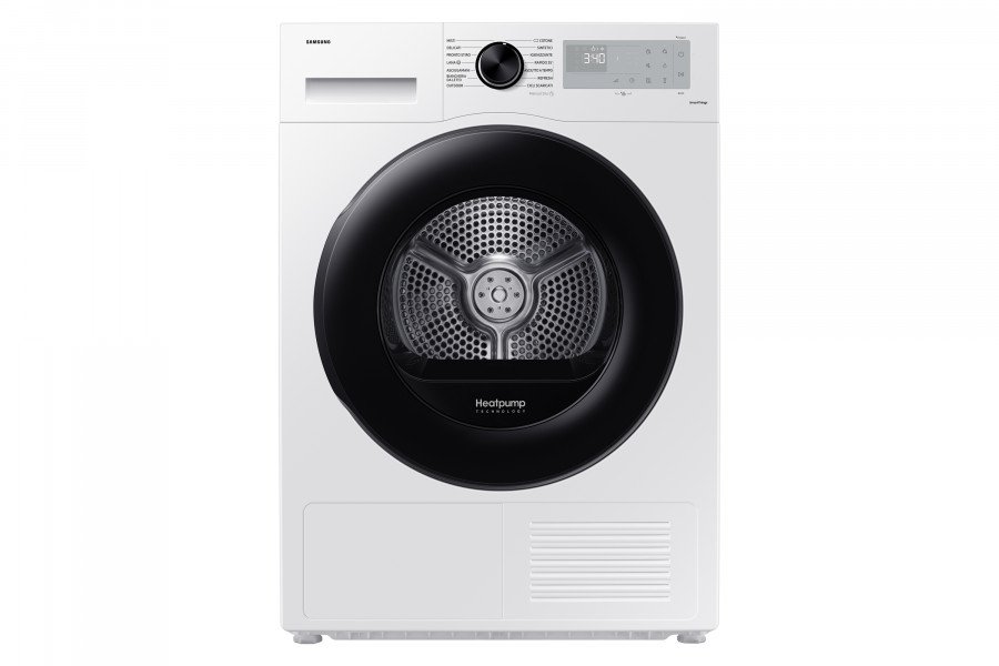 Samsung Asciugatrice Pompa di Calore 9 kg Bianco Classe A+++ Wi-Fi Controllo Touch