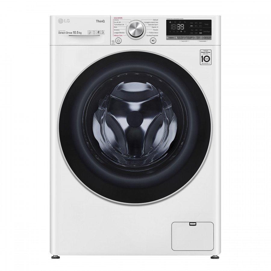 LG Lavatrice Caricamento Frontale 105 Kg Inverter Bianco F4WV710S1E