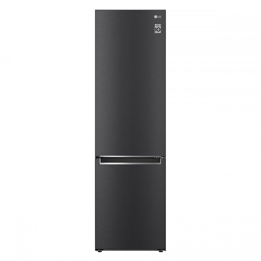 LG Frigorifero Combinato No Frost 384L Inverter Matte Black Classe D