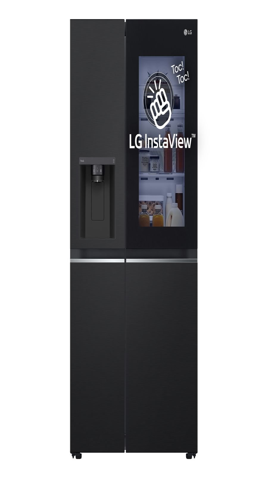 LG Frigorifero Side by Side 635L No Frost Nero Wi-Fi
