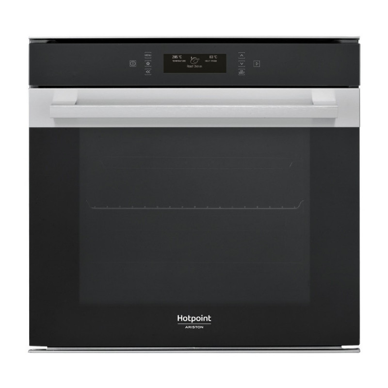 Hotpoint Forno Elettrico 73L A+ Nero Acciaio Inox Convezione Display Touch LCD