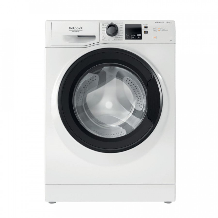 Hotpoint Lavatrice 8kg 1200RPM NF825WKIT White Black Inverter Technology